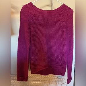 Pink sweater